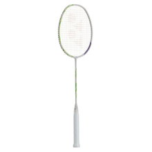 Yonex Badmintonschläger Astrox 100 Game VA - Viktor Axelsen - (kopflastig, mittel) 2025 hellgrau/grün - besaitet -